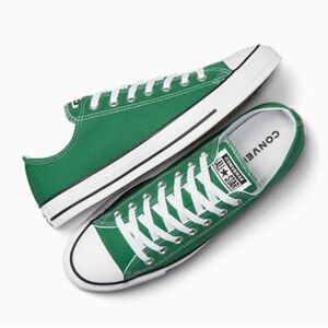 CONVERSE ALL-STAR green low top chucks